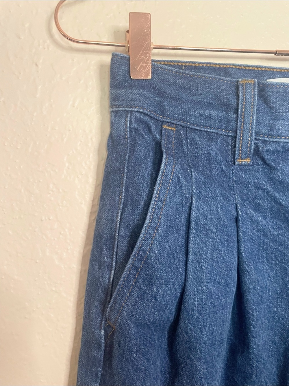 Denim Forum The Belinda High Rise Wide Leg Jeans 24 Organic Cotton - Picture 6 of 14